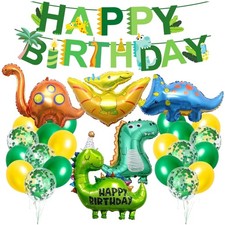Dino Geburtstag Deko Set mit