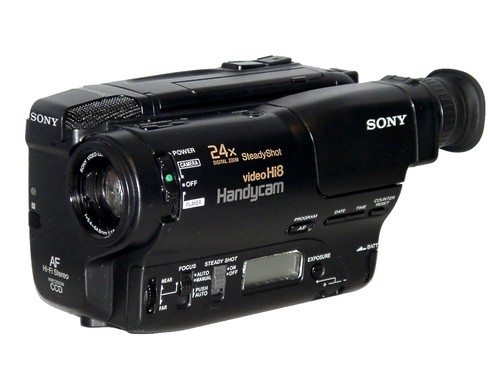 Sony handycam ccd tr750e hi8 - sony,