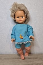 Nette Kunststoff Puppe Lissi Bätz Doll 53 cm Schlafaugen Sammler Vintage 