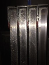 ? Set 3x Spannbrett 2 Teilen Alu-2400-2700mm 2-3 mal Gebraucht !!