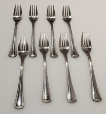 8 Stück  WMF Besteck Perlrand