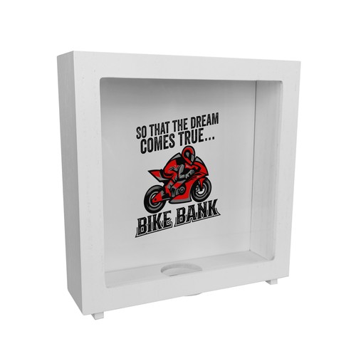 Bike bank rahmen - bike, spardose