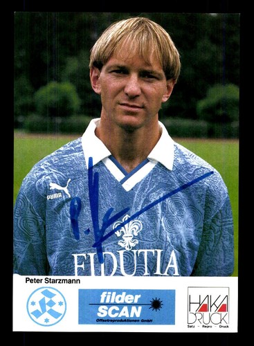 Peter starzmann autogrammkarte - peter,
