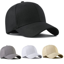 Basecap Baseball Cap Mütze Verstellbare Kappe Schwarz Herren Damen Kappe Neue