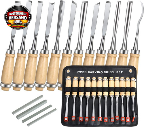 Holzschnitt set für anfänger - holzschnitt-set,