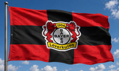 Bayer leverkusen hissfahne - bayer,