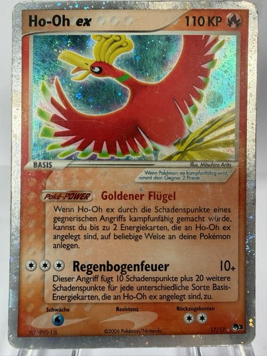 Pokemon karte pop3 - ho-oh, (pop3