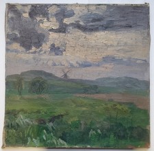 Gemälde Öl Landschaft