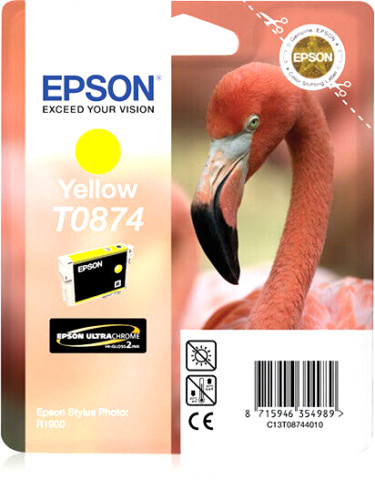 Epson t0874 tinte gelb 4ml - epson,