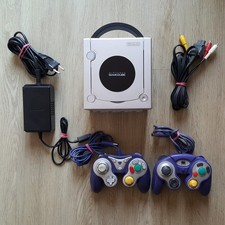 Nintendo Gamecube Konsole Silber Platin + 2 Controller PAL Spielkonsole