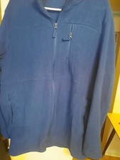 Schöne Blaue Fleccejacke