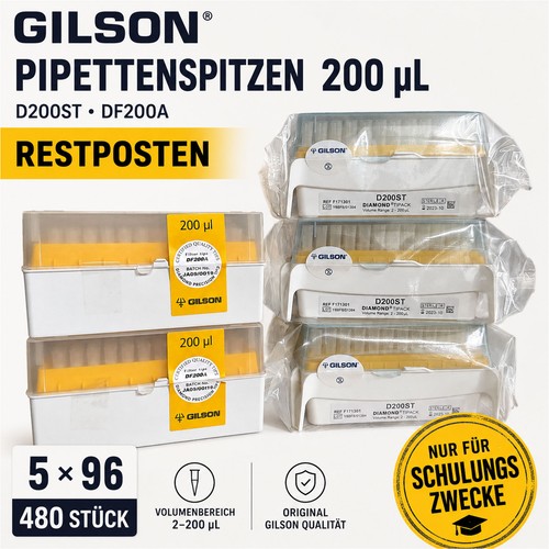 Gilson pipettenspitzen 200 µl - gilson,