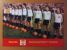 Österreich, Nationalmannschaft,⚽Weltmeisterschaft 1978, Kicker,ungeklebt⚽?
