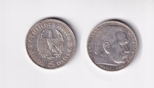 Silbermünze 5 RM Hindenburg