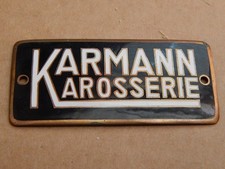 alte emaillierte Karmann