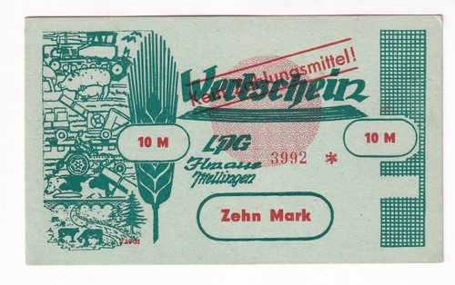 Lpg ddr wertschein m - lpg,