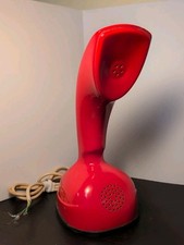 Vtg. MCM Red Ericofon Cobra