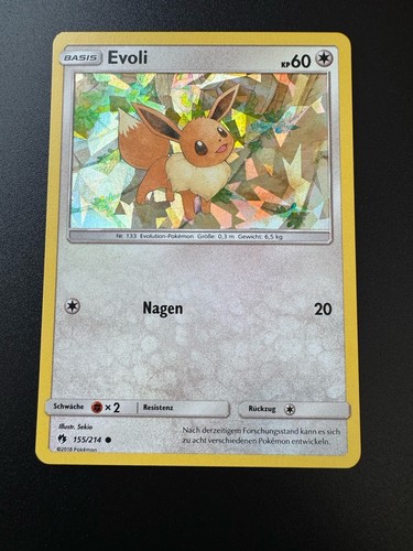 Evoli cracked ice - holo, (lot