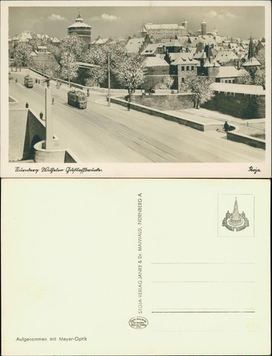 Ansichtskarte nürnberg - ansichtskarte,