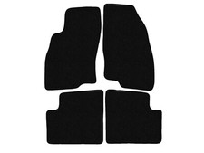 Schwarz fußmatten velour - schwarz, für