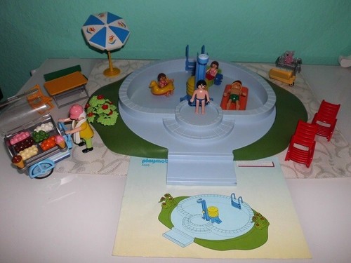 Playmobil 3205 schwimmbad pool - playmobil,