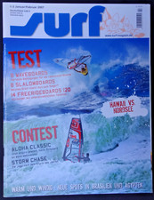 SURF MAGAZIN 1/07,EXOCET WARP SLALON 67,F2 SX M,FANATIC FALCON 105,JP SLALON 109