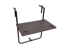 Tabora 304731 Balkontisch/Klapptisch, rechteckig, 60 x 60 x 73,0 - 83,5 cm - A