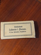 LUBMIN/Pommern Ostseebad 12 Ansichten  vor 1945