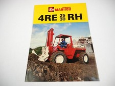 Original Prospekt Manitou 4 RE