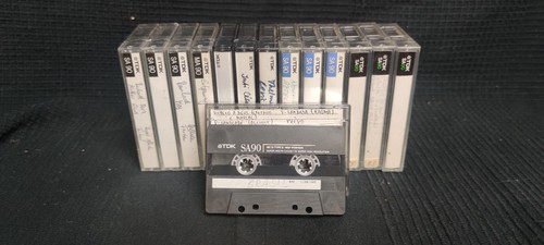 14x tdk kassetten konvolut - kassetten, –