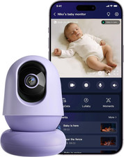 3K Smart Baby Camera with 8H