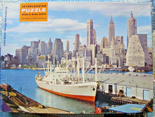 Puzzle Otto Maier Ravensburger alt World Wide Serie New York selten vollständig