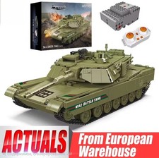 TOP Qualität!! Fernbedienung m1a2 Kampfpanzer Baustein Montage Auto Ziegel Set