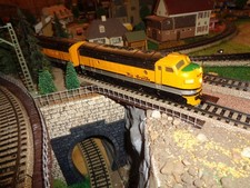 Märklin 3062 + 4062 - US-Diesellok F7 + Dummy "Rio Grande", 1x OVP - ANALOG T85