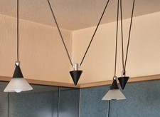 2er Deckenlampe zum aufhängen Wolf Leuchten 2x 14W