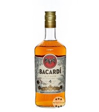 Bacardi Añejo Cuatro Aged 4 Years Gold Rum / 40 % Vol. / 0,7 Liter-Flasche