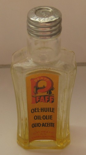 Pfaff glasflasche für öl - für,