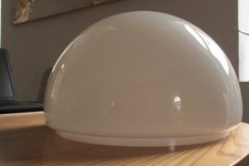 379 Alter Lampenschirm weiß