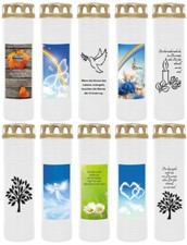 Grabkerzen Weiß Grablichter