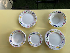 Hochwertiges italienisches 20-teiliges Geschirr-Set für 6 Personen Ironstone