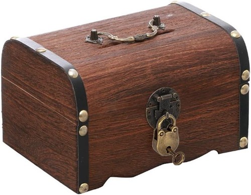Vintage schatzkiste holz - vintage,