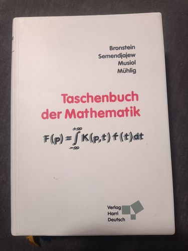 Taschenbuch der mathematik - der,