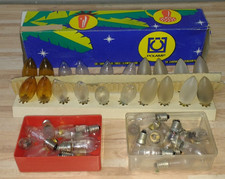 Orig DDR 50 x Ersatz Glühlampe Birne 14V 3W / 5 W Lichterkette Narva Weihnachten