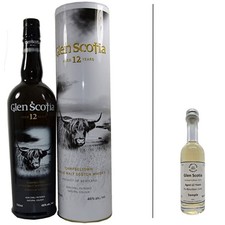 Whisky Sample Glen Scotia 12 Y Limited Edition 2015 Ex-Bourbon Cask , 46% , 5cl