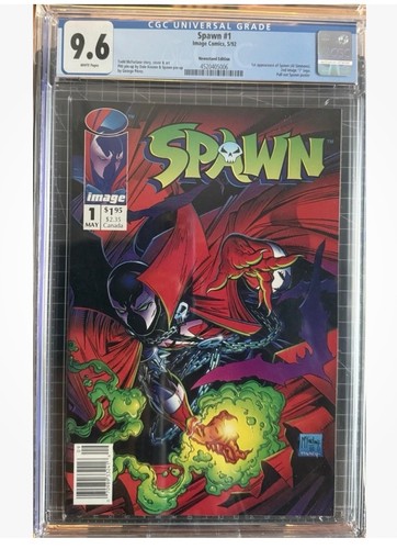 Spawn image comics 1992 cgc - #1,