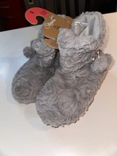 Hausschuhe Grau Gr 36/37 Neu Hüttenschuhe