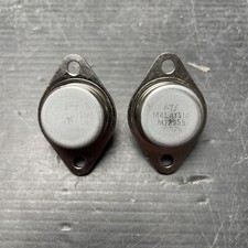 2 Stück Original ST Microelectronics MJ2955 Transistor TO 3 / NOS (KL1-34-2)