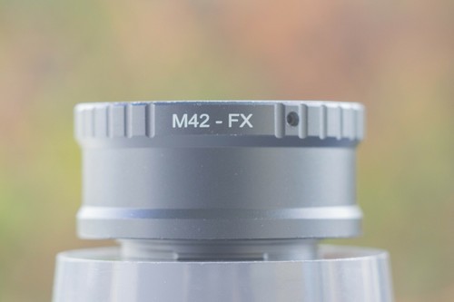 M42 fuji adapter - fuji,