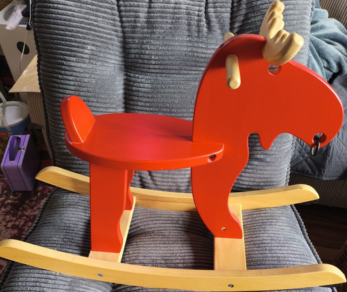 Ikea schaukelpferd elch aus - ikea,