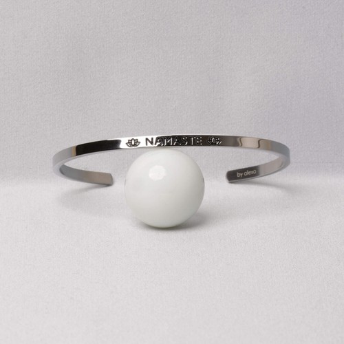 Mantra armreif mit gravur - mit,
